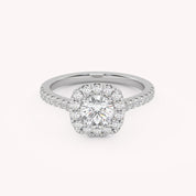 IGI Certified Lab Diamond Eternity Wedding Ring
