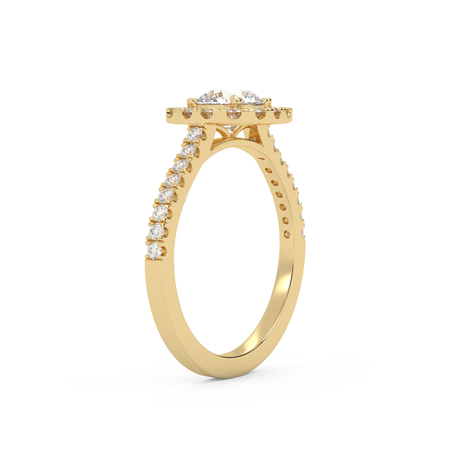 IGI Certified Lab Diamond Eternity Wedding Ring