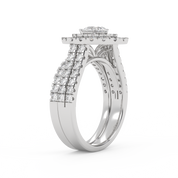 IGI Certified Pear and Round Bridal Set