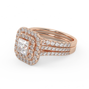 Heirloom IGI Certified Diamond Bridal Set