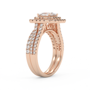 Heirloom IGI Certified Diamond Bridal Set