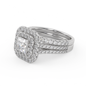 Heirloom IGI Certified Diamond Bridal Set