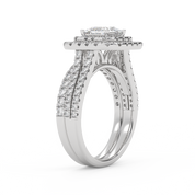 Heirloom IGI Certified Diamond Bridal Set