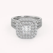 Heirloom IGI Certified Diamond Bridal Set