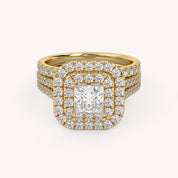 Heirloom IGI Certified Diamond Bridal Set