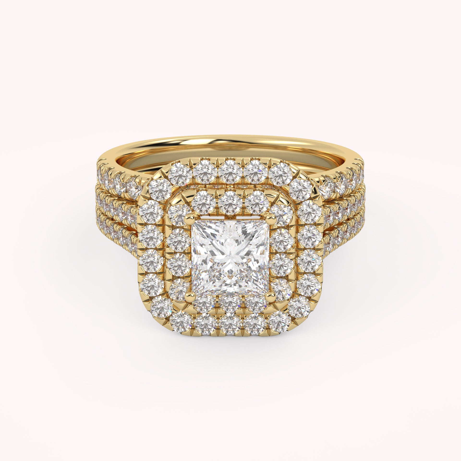 Heirloom IGI Certified Diamond Bridal Set