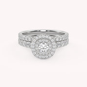 IGI Certified Bridal Set Diamond Ring