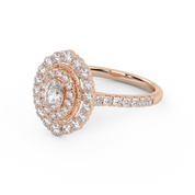 IGI Certified Cluster Diamond Ring