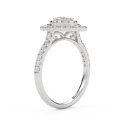 IGI Certified Cluster Diamond Ring