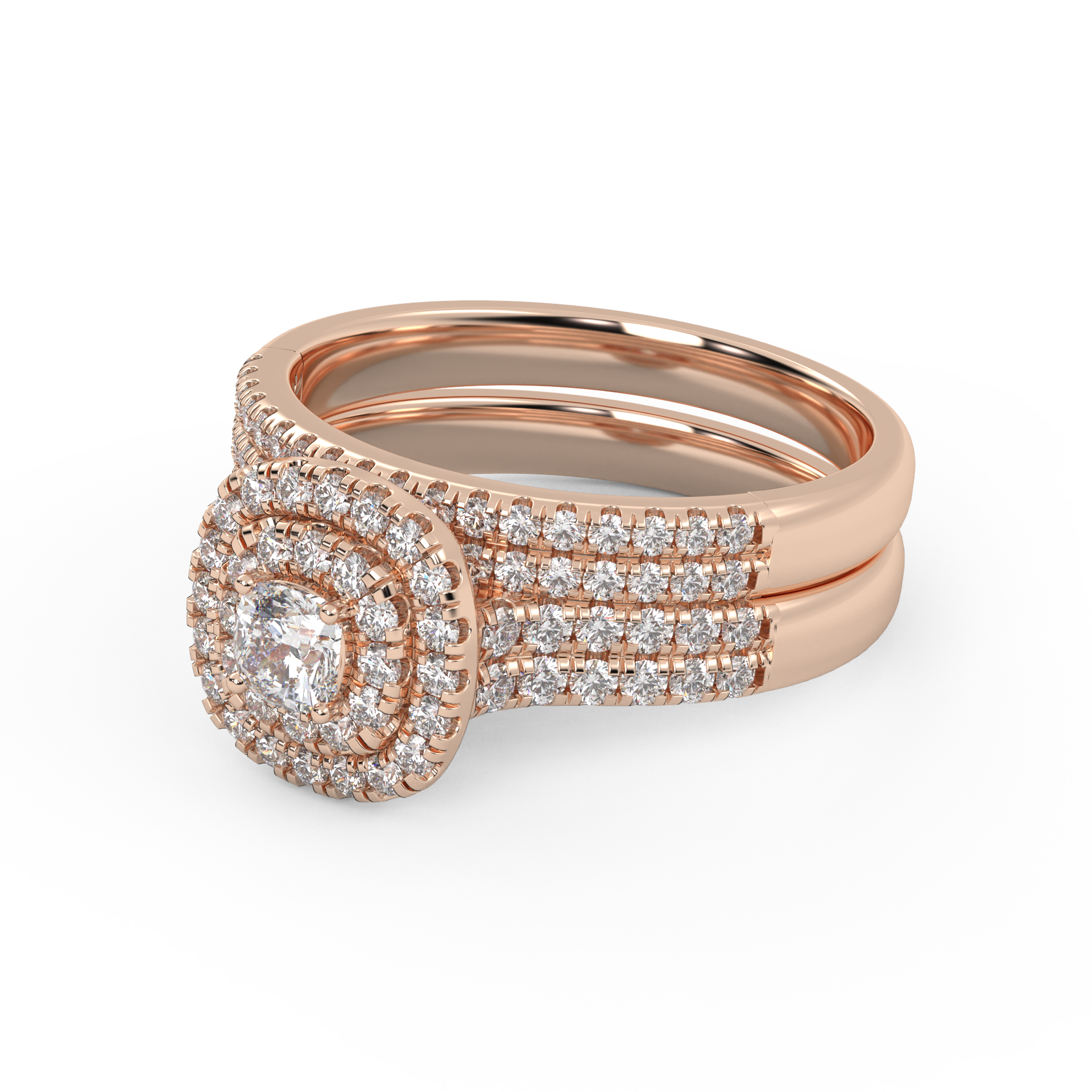 IGI Certified Bridal Set Ring
