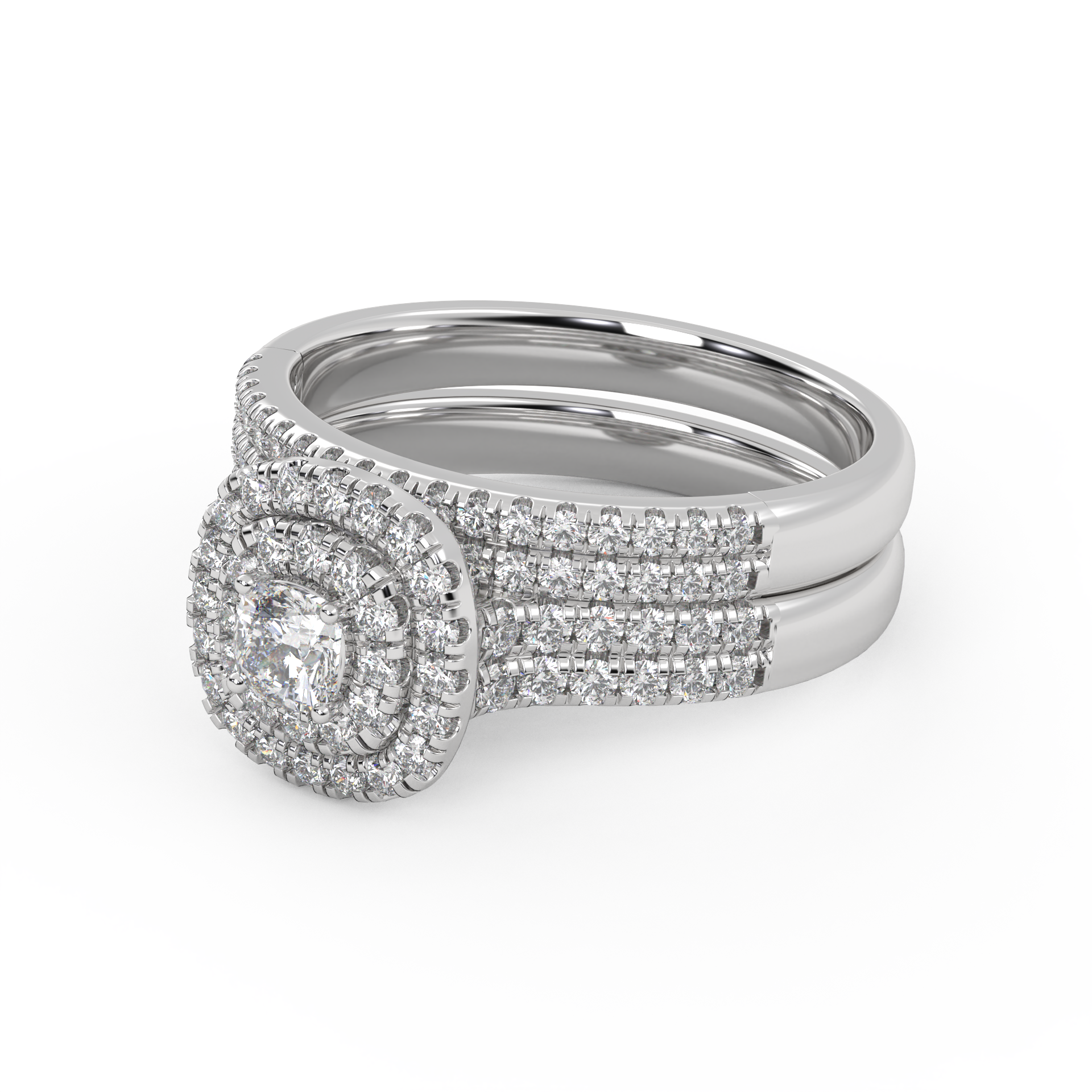 IGI Certified Bridal Set Ring