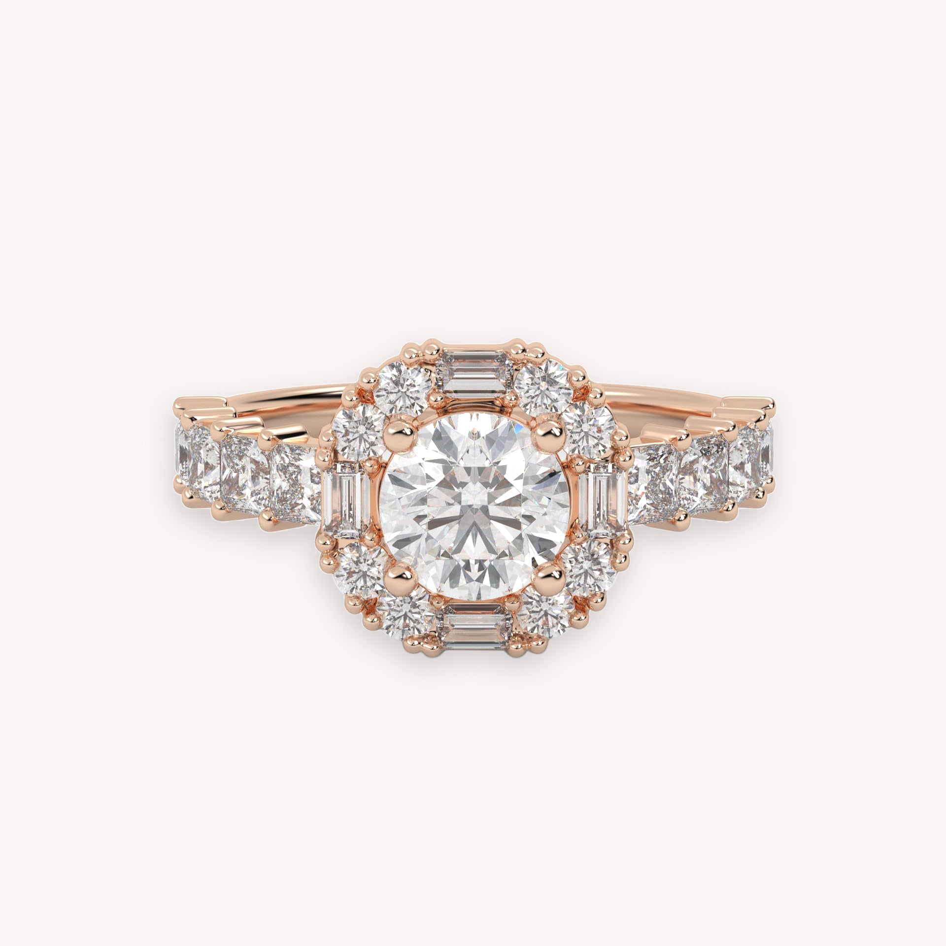 Engagement Rings for Women 2.00 Carat Lab Grown Diamond Wedding Ring