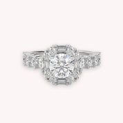Engagement Rings for Women 2.00 Carat Lab Grown Diamond Wedding Ring