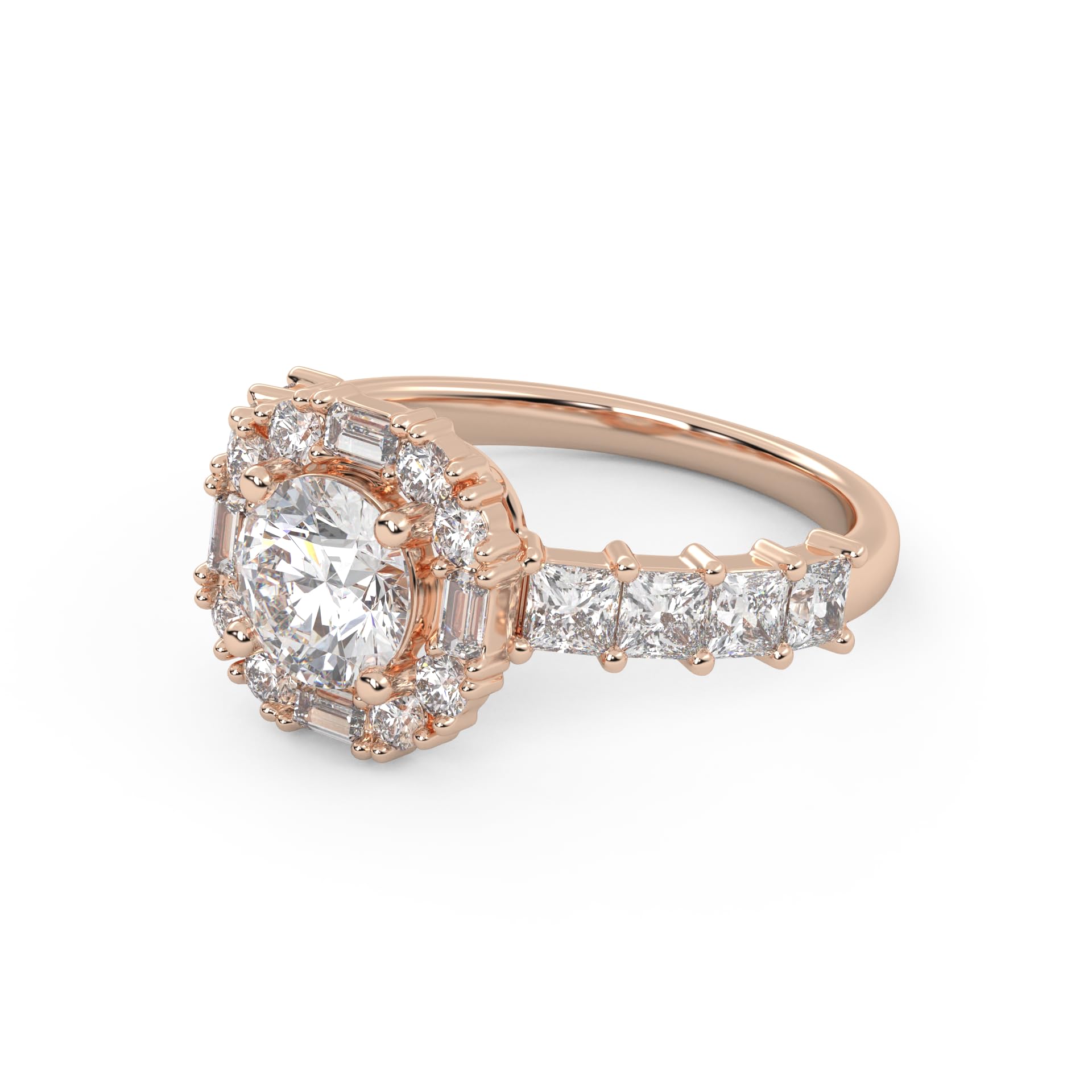 Engagement Rings for Women 2.00 Carat Lab Grown Diamond Wedding Ring