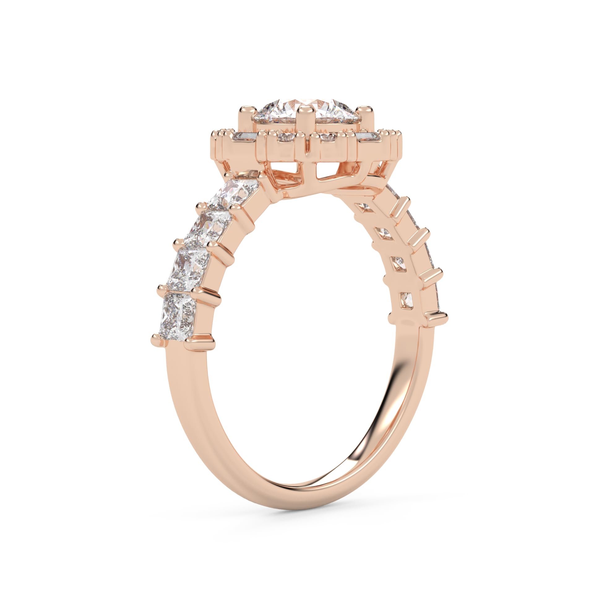 Engagement Rings for Women 2.00 Carat Lab Grown Diamond Wedding Ring