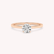 Lucas Petite Lab Grown Diamond Solitaire Engagement Ring