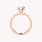 Lucas Petite Lab Grown Diamond Solitaire Engagement Ring