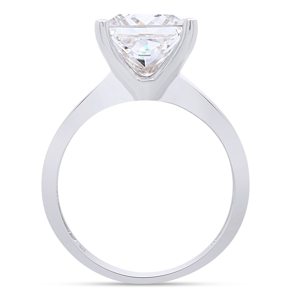 
                      
                        8.5MM Princess Cut Lab Created Moissanite Diamond Solitaire Engagement Ring In 925 Sterling Silver (3.10 Cttw)
                      
                    