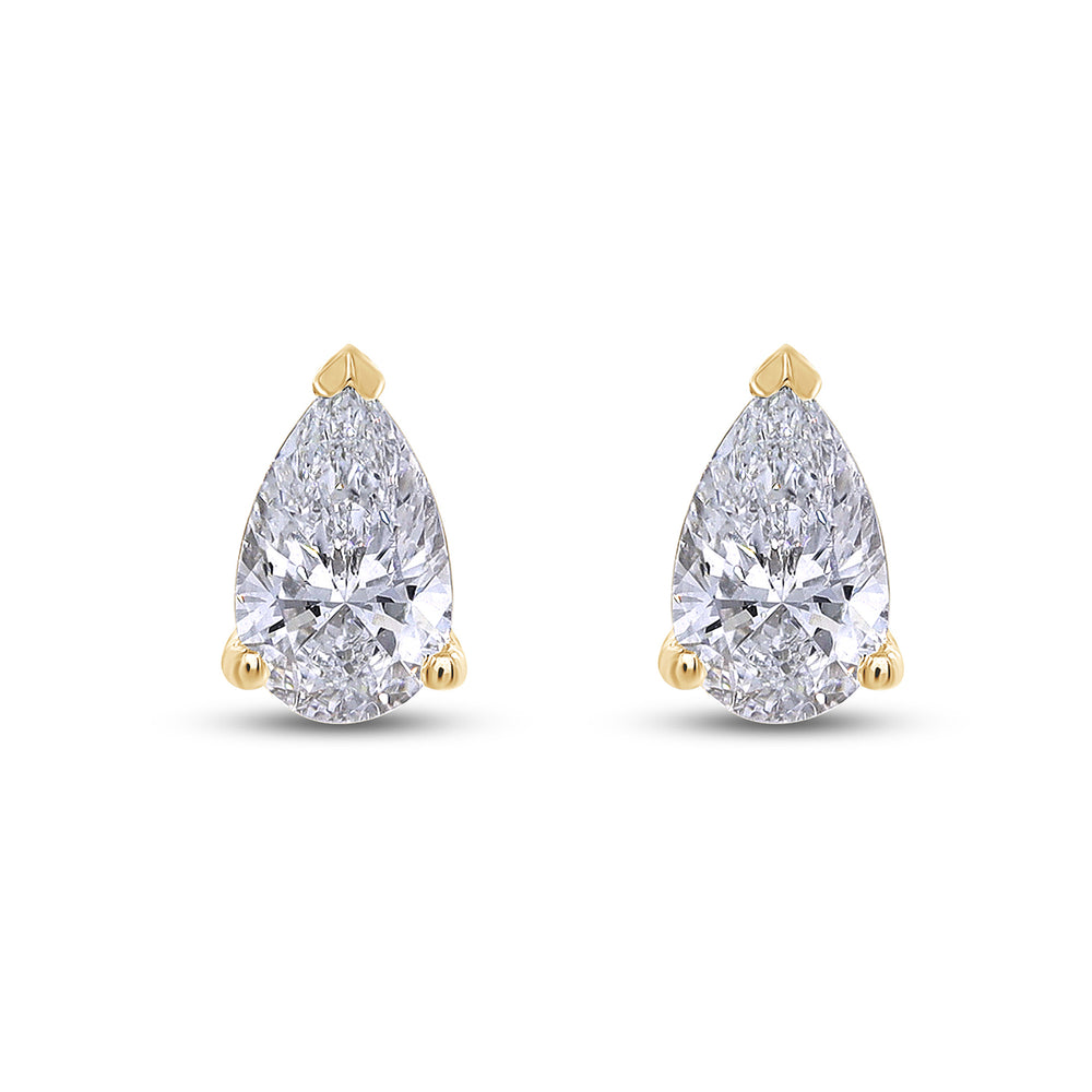 
                      
                        1 Carat Pear Shape IGI Certified Lab Grown Diamond Solitaire Stud Earring For Women In 925 Sterling Silver Or 10K Or 14K Solid Gold Jewelry
                      
                    