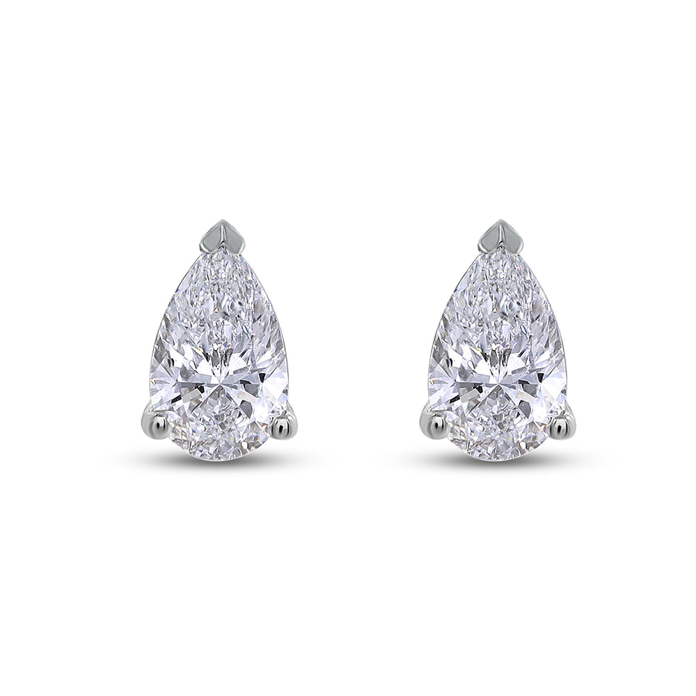 
                      
                        1 Carat Pear Shape IGI Certified Lab Grown Diamond Solitaire Stud Earring For Women In 925 Sterling Silver Or 10K Or 14K Solid Gold Jewelry
                      
                    