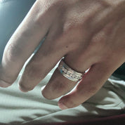 Milgrain Lab Grown Diamond Band Ring