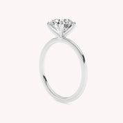 Lucas Petite Lab Grown Diamond Solitaire Engagement Ring