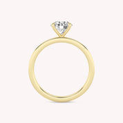 Lucas Petite Lab Grown Diamond Solitaire Engagement Ring