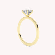 Lucas Petite Lab Grown Diamond Solitaire Engagement Ring