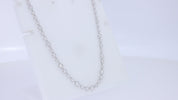 Tennis Choker Chain Necklaces In Lab Created Moissanite