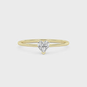 Annie Heart Solitaire Engagement Ring