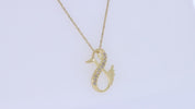 Duck Infinity Pendant Necklace