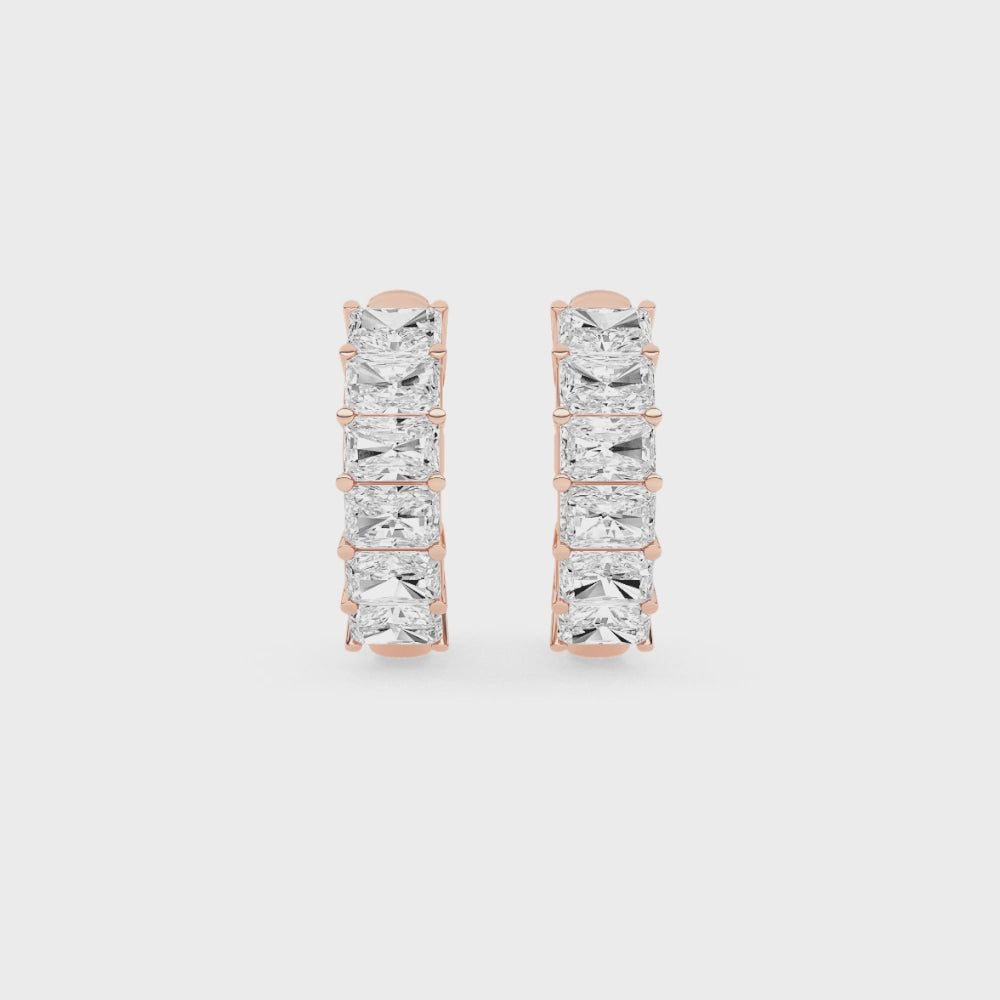 Gina Classic Hoop Earrings