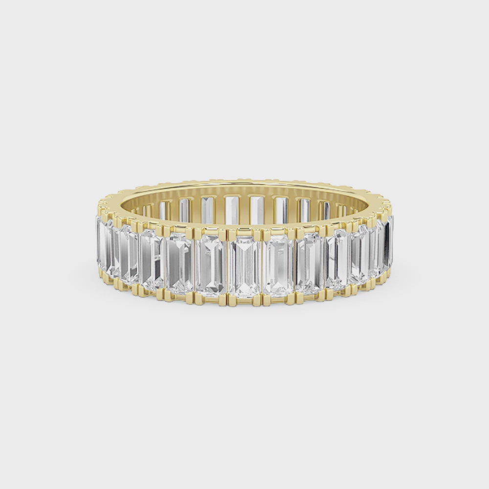 Adaline Baguette Station Eternity Ring