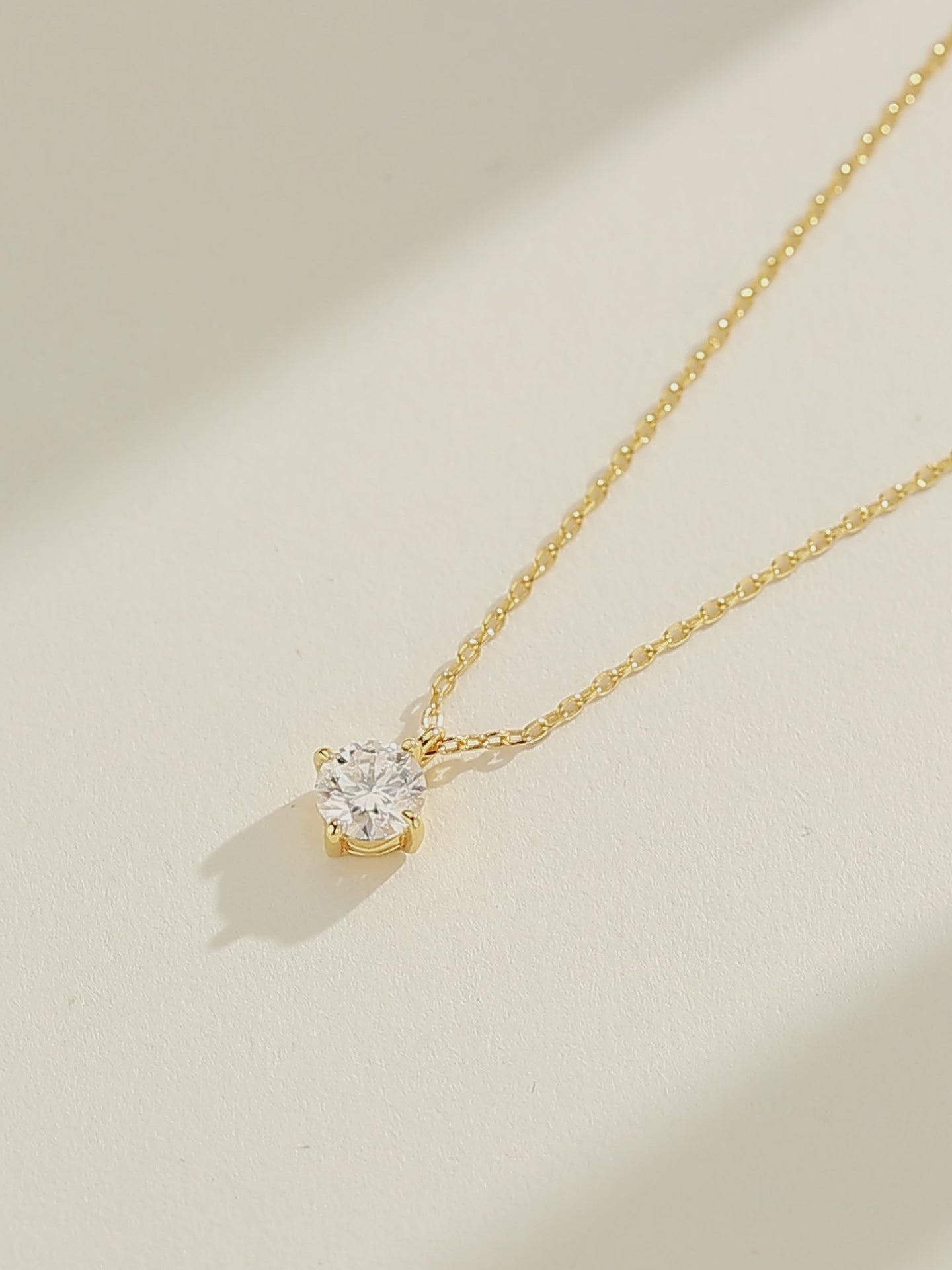 Solitaire Diamond Necklace