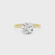 Lucas Petite Lab Grown Diamond Solitaire Engagement Ring