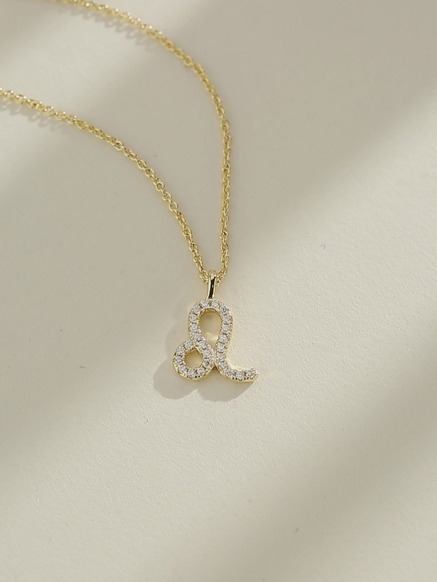 Zodiac Sign's Moissanite Diamond Necklace