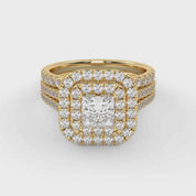 Heirloom IGI Certified Diamond Bridal Set