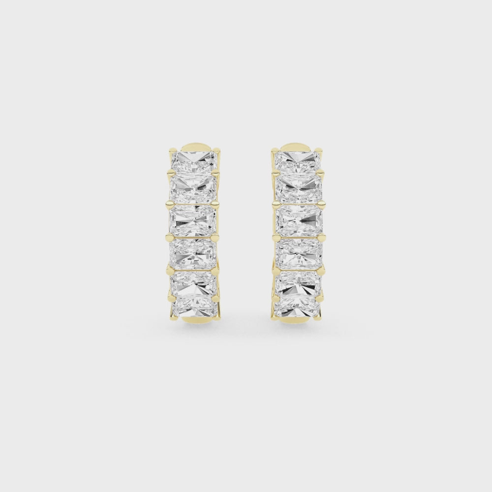 Gina Classic Hoop Earrings