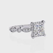 Halo Solitaire Lab Grown Diamond Engagement Ring