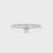 Annie Heart Solitaire Engagement Ring