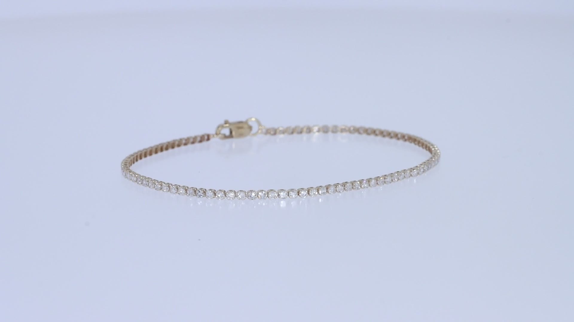 1.50MM Lab Grown Diamond Tennis Bracelet