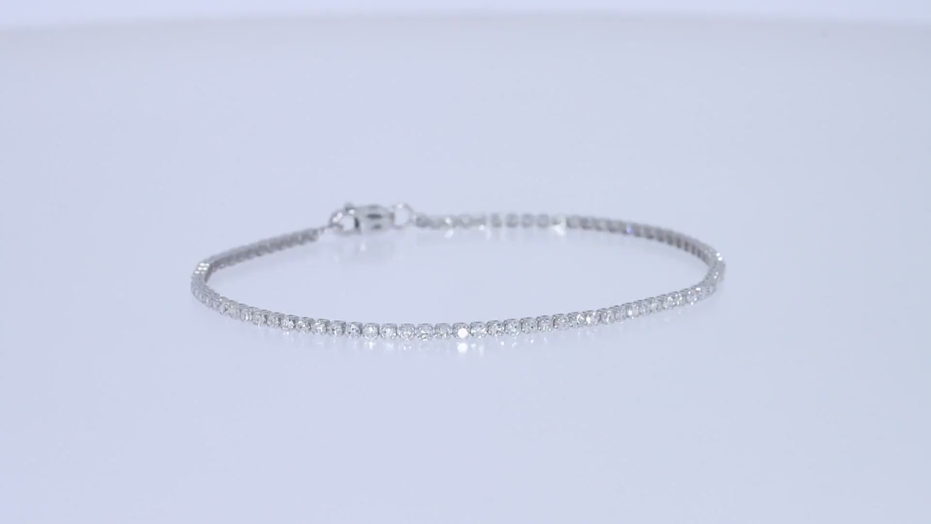 1.50MM Lab Grown Diamond Tennis Bracelet