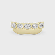 Acantha  Half Eternity Anniversary Ring