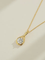 Infinite Solitaire Pendant Necklace