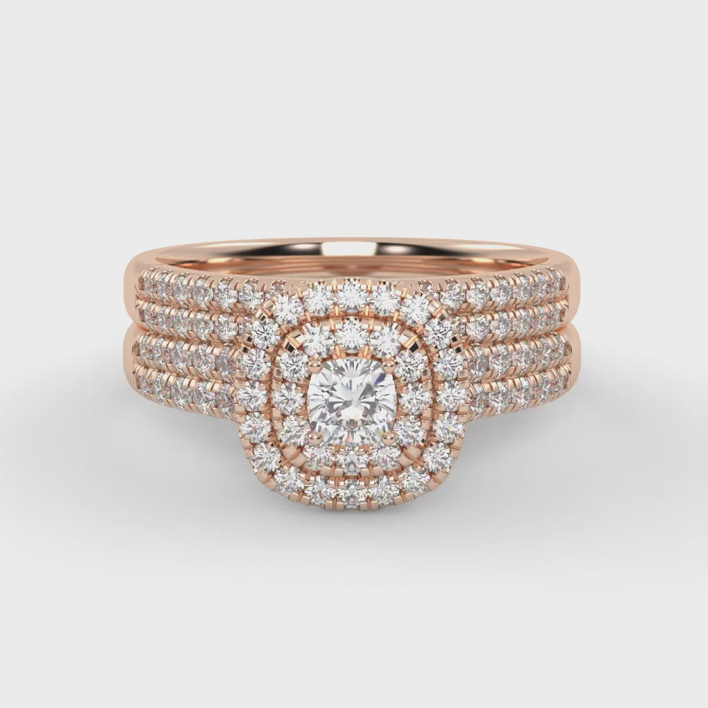 IGI Certified Bridal Set Ring