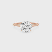 Lucas Petite Lab Grown Diamond Solitaire Engagement Ring