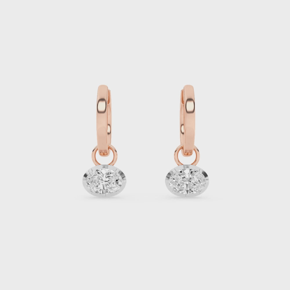 Neel Petite Hoop Earrings