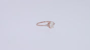 Oval, Marquise and Round Cut Cubic Zirconia Solitaire Engagement Ring for Women