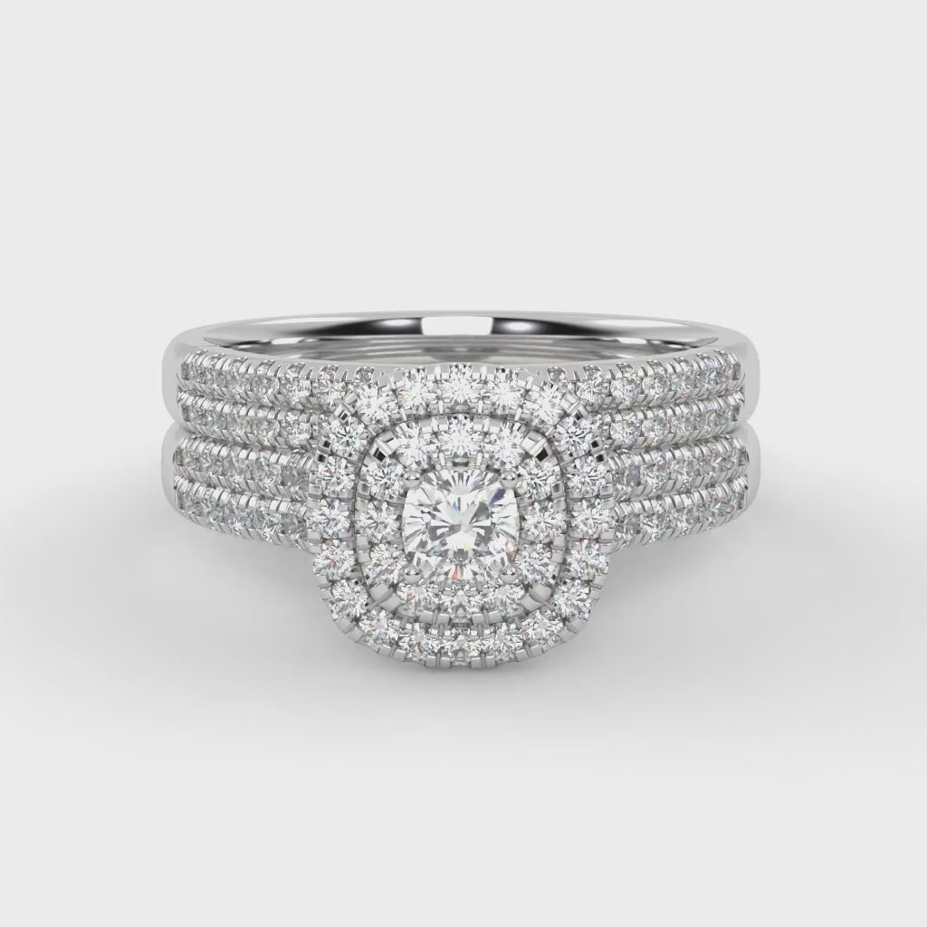 IGI Certified Bridal Set Ring