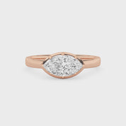 Zoey Marquise Solitaire Engagement Ring